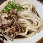 セルフうどん小槌 - 料理写真:肉ぶっかけ小 ￥690
