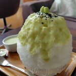 埜庵 - 枝豆氷1500円*2025.06