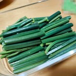 高原ふれあい産直ハウス - 「西わらび」ちょっと食べちゃいました♪