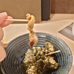 蕎麦の実 - にし貝のあっさり煮