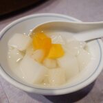 清香園 - サービスの杏仁豆腐