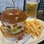 オーセンティック - 料理写真:ダブルチーズバーガー　¥2189税込