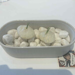 Alchimiste - アミューズ・ブーシュ　中はスープ