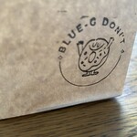 BLUE-G DONUT & CAFE  - テイクアウトの袋