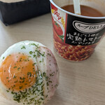 呑み喰い処 なか家 - ベーコンエッグおにぎり大好き♡