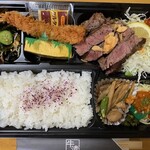 牛清 伊勢店 - 国産牛ステーキ弁当