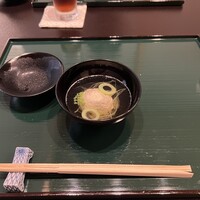 かなざわ石亭 - 吸い物 マグロのつみれ