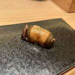 寺子屋 すし匠 - 穴子のにぎり(塩）