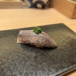 寺子屋 すし匠 - 鯵のにぎり