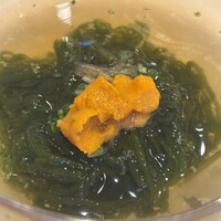 松寿司 - 岩もずく、雲丹