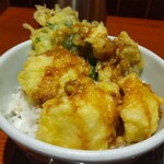 蕎麦しゃぶ総本家浪花そば 北浜店 - ハモ天丼