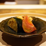 温石 - ◆口直し
      藤枝のズッキーニ トマト