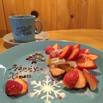 カフェ プイスト - 「スペシャルいちごタルトプレート」