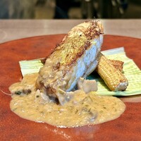 L'Agréable Esprit de GAMIN - 平スズキとヤングコーンのムニエル