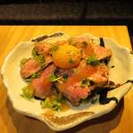 吟魚のはなれ  吟チロリ - 氷見牛タタキ