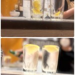 和風もつ料理 あらた - 特製ハイボールおかわり～※ここだけの話ですが、まるクシーは4杯を軽く水のように飲んでましたちなみに私は3杯です(っ'ヮ'c)<ﾏｹﾀｧｧｧｧｧｧｧｧｧｧ笑笑