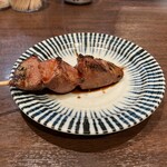 串焼 さと村 - レバ（120円）