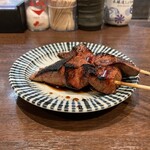 串焼 さと村 - レバ（120円×2本）