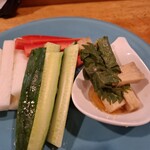 ふぐ料理・鮨 光 - 野菜スティック