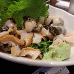 ろばた仁 - サザエのお刺身