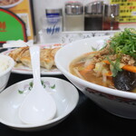 餃子の王将 - 初夏の酸辣湯麺フェアセットＢ＋餃子３個