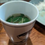 炭火焼鳥 さんぽ - 鶏ガラスープ（198円）