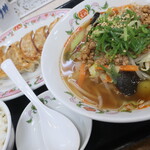 餃子の王将 - 初夏の酸辣湯麺フェアセットＢ＋餃子３個