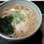 凡蔵 - かけうどん450円（税込）