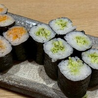 すし 堺 - ウニ巻 本わさび巻