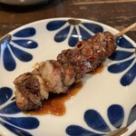 炭火焼鳥どげん - 2本しかなかったハツ元！