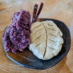 いなかそば 田 - 蕎麦がきあんこ