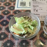 インド料理 パリワル - セットのサラダ