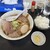 大勝食堂 - 料理写真:背脂醤油ラーメン、煮卵Tp、小ライス