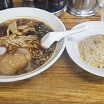 阿羅漢 - Cセット　ラーメン+ミニチャーハン（1150円）
