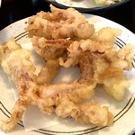 山形蕎麦　やま久 - げそ天ざるそばセット※数量限定