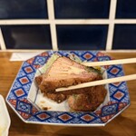 大衆酒場 坂本商店 - チーズインミルフィーユハムカツ