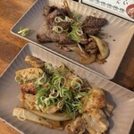 肉工房 千里屋 ホルモンバル - ミックス赤・白（どちらも特上）