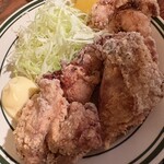 浦野屋 やきとん てるてる - 鶏の唐揚げ