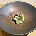 2tsumoli  - さっと熱湯でくぐらせた 半生仕上げの水タコ