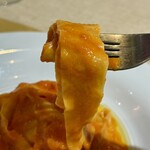 2tsumoli  - 幅広の 自家製 平打ちパスタ