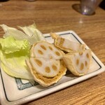 居酒屋おの - からし蓮根