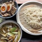 元祖 生そうめん めんめん - 鳥つけめん＆まかない丼