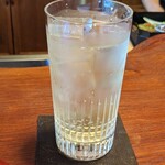 Juniso Mikan - ノンアルコールの梅酒のソーダ割り