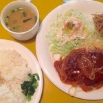 トニーワン - 日替りランチ ¥650