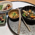 Unagi Yondaime Kikukawa Haneda eapoto gaaden ten - Hinamizuki Course – Appetizer and Starter