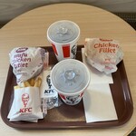 ケンタッキーフライドチキン - 料理写真:ランチセット