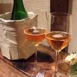 スパイスカフェ - シードルでかんぱーい