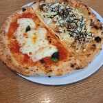 ピザレボ - ランチのハーフアンドハーフ