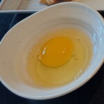 ふかほり邸 - 生卵