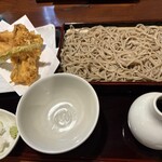 利庵 - 穴子　蕎麦